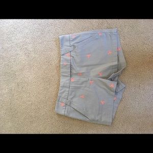 NWT J.Crew chino shorts, lobster embroidery